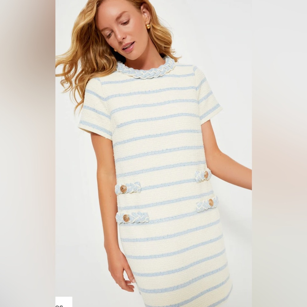 NWT Tuckernuck Coastal Blue Jackie Dress Sz XXL - Picture 2 of 15